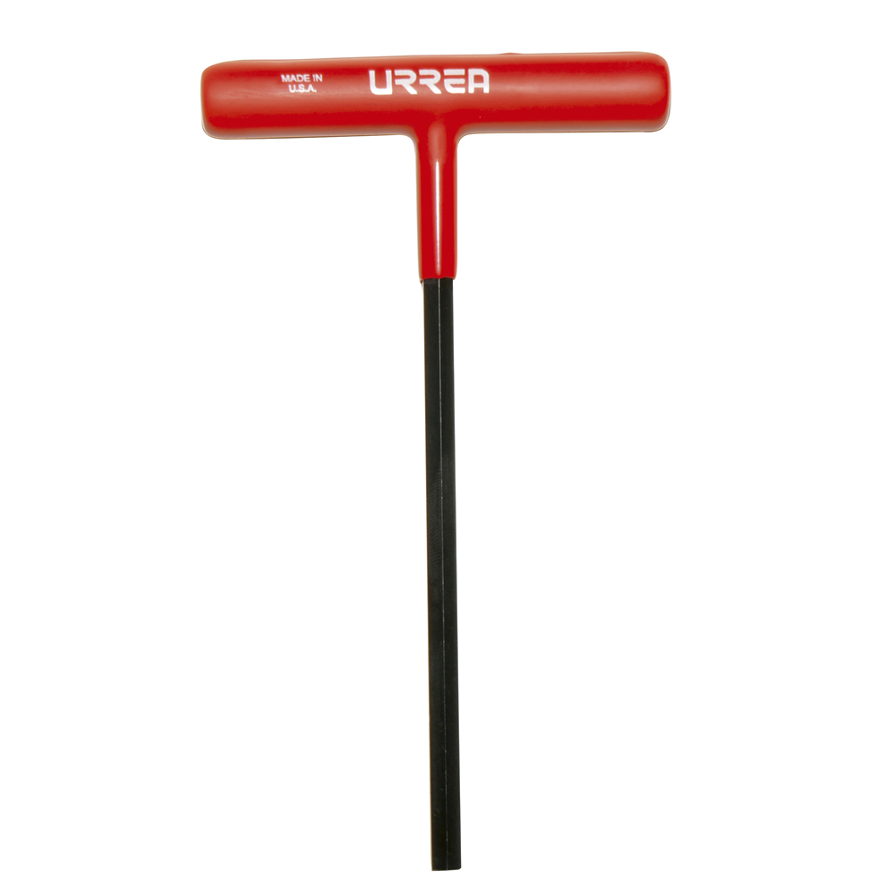 Llave hexagonal corta tipo "T" ergonómica en pulgadas, 1/8" Urrea