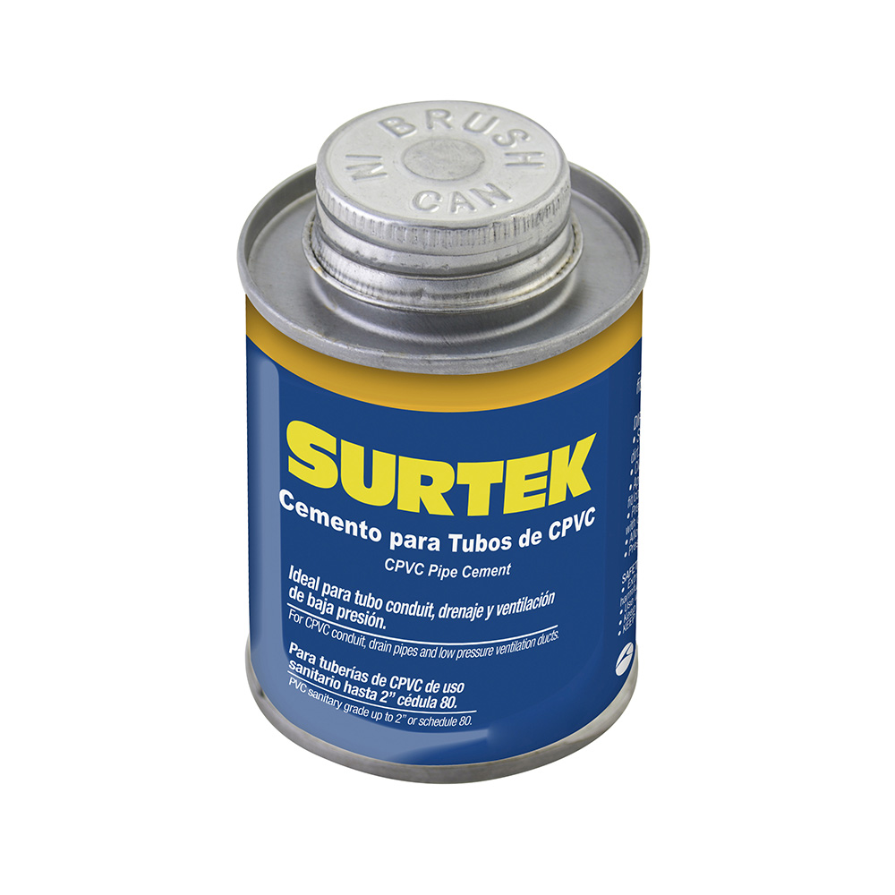 Cemento para tubo CPVC, 236 ml Surtek