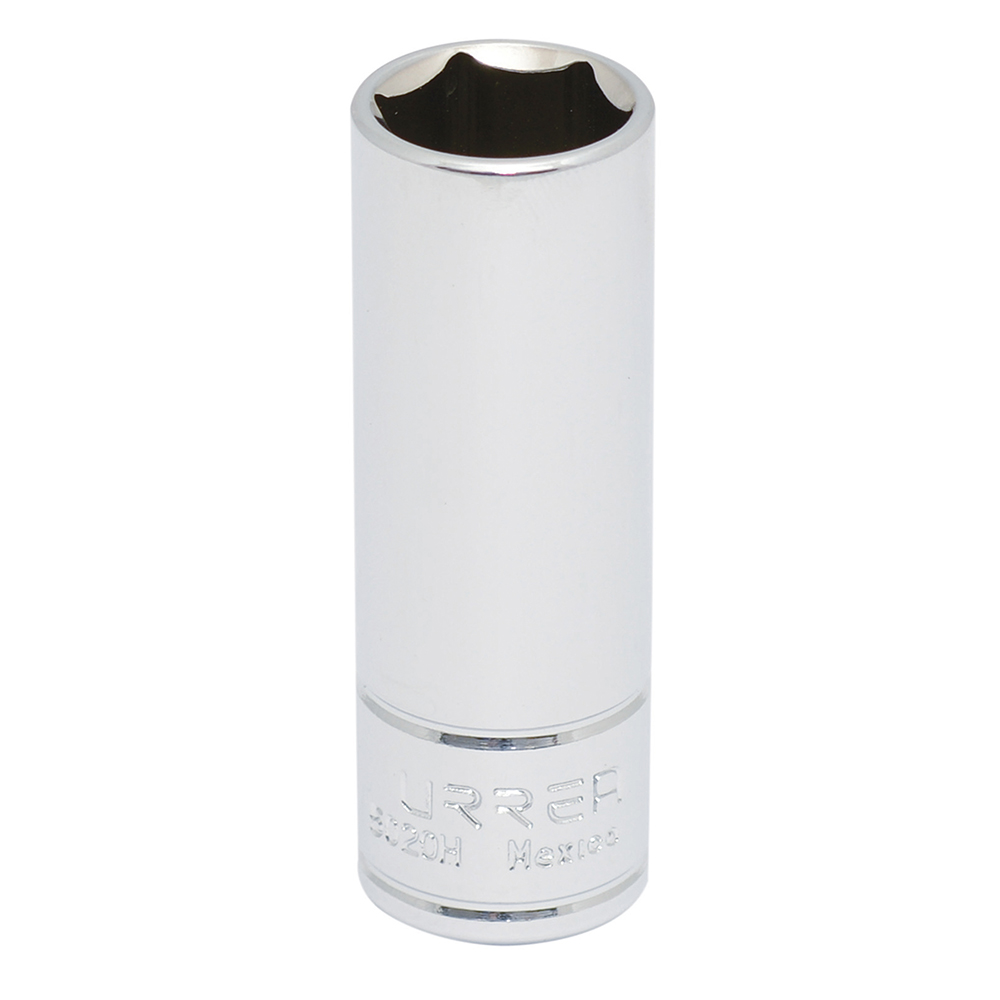 Dado largo cuadro de 3/8", 6 puntas, en pulgadas, 5/8" Urrea