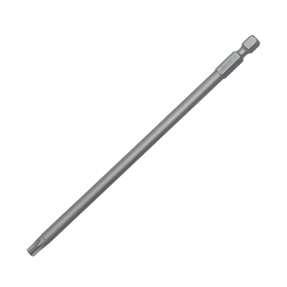 Punta Torx de poder hexágono de 1/4", T25 x 6" Urrea