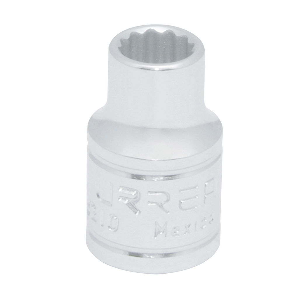 Dado cuadro de 3/8", 12 puntas, en pulgadas, 1/4" Urrea