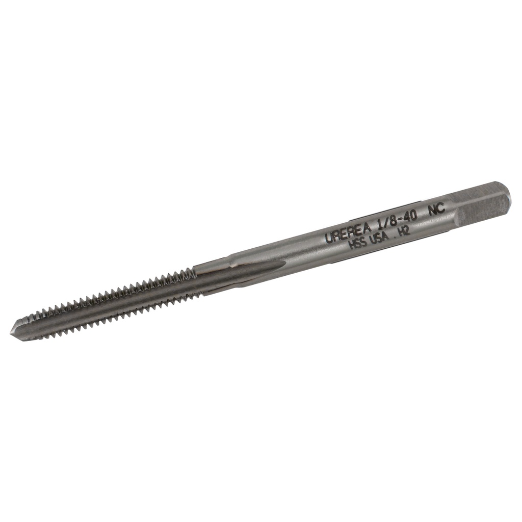 Machuelo de acero de alta velocidad 1/8"-40NS Urrea