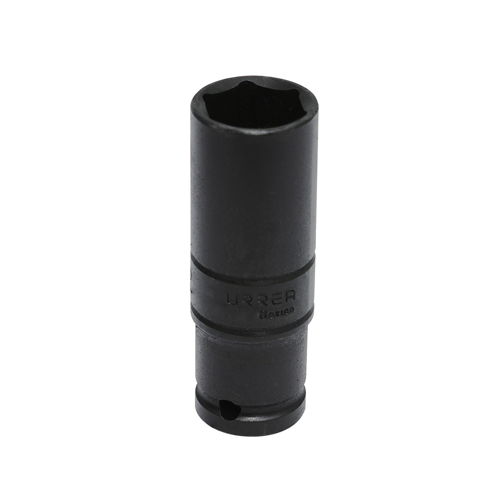 Dado de impacto pared delgada cuadro de 1/2", 6 puntas, métrico, 22 mm Urrea