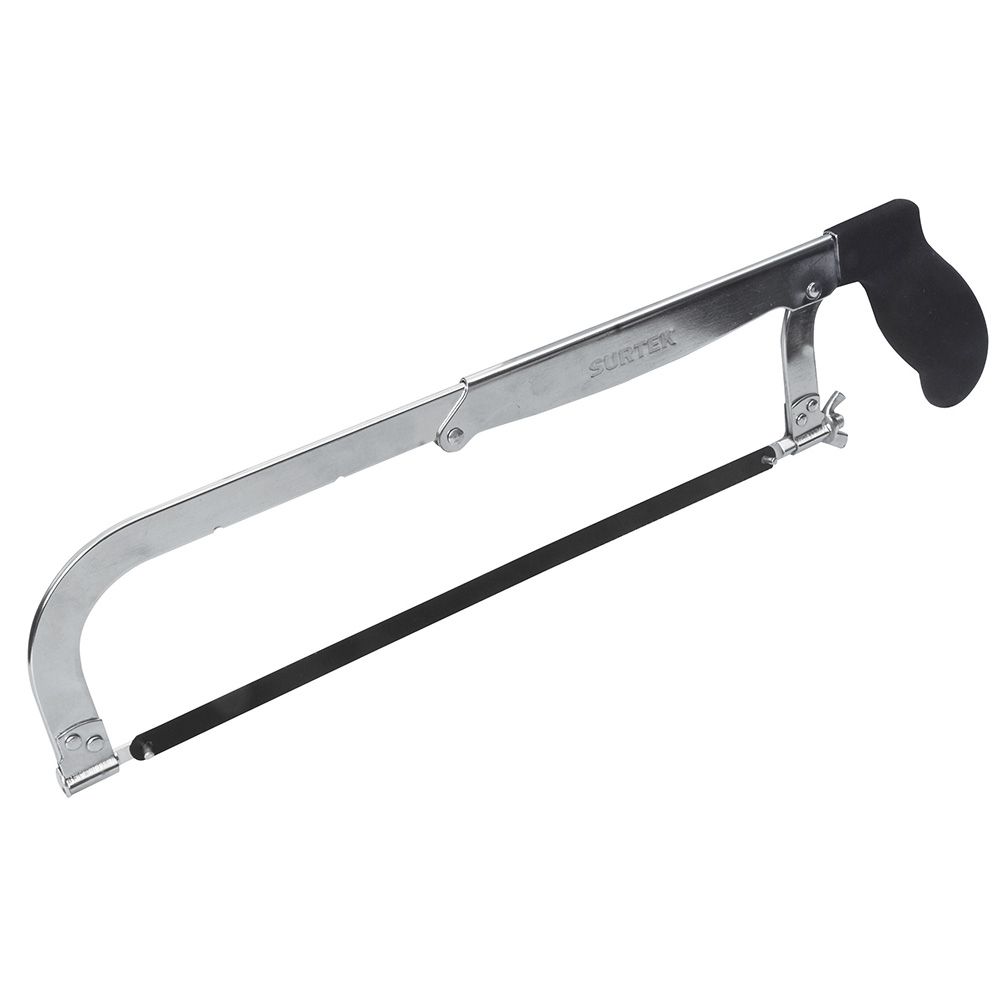 Arco de segueta ajustable con mango de polipropileno 10" y 12", 17" Surtek