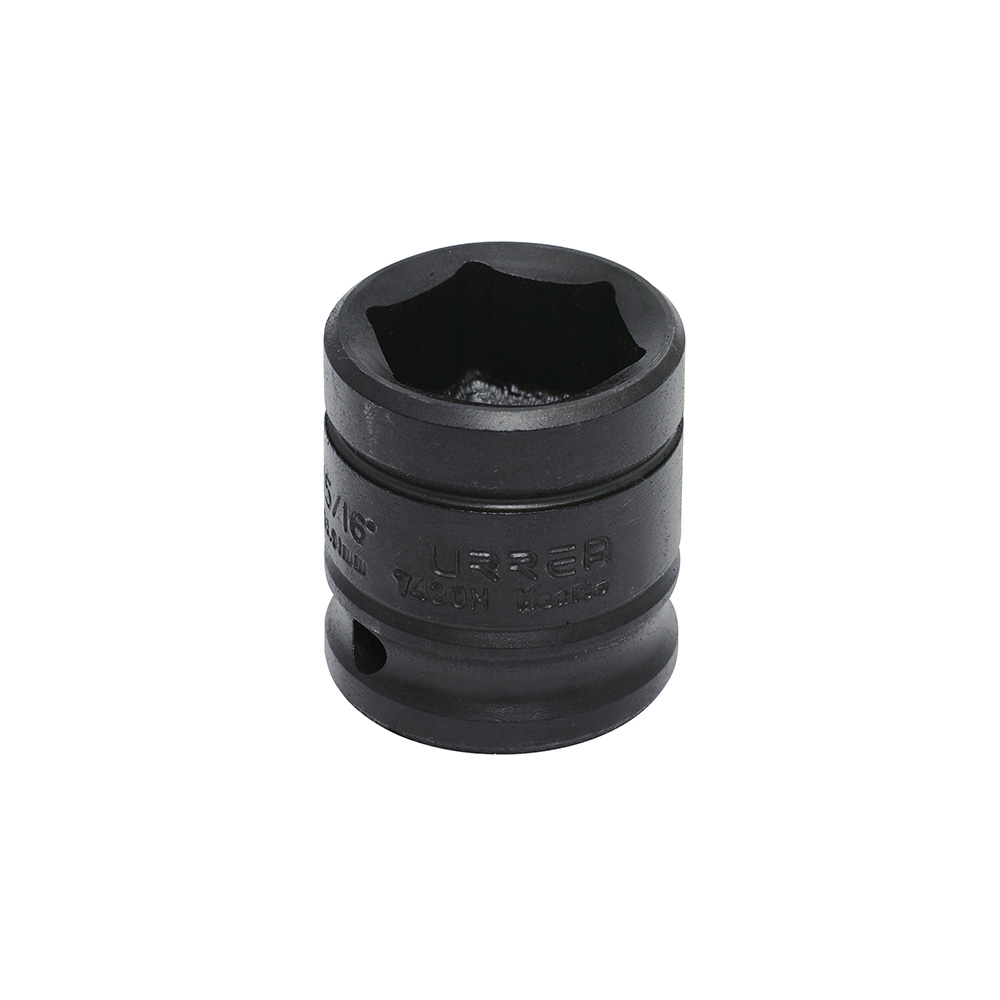 Dado de impacto cuadro de 1/2", 6 puntas, en pulgadas, 15/16" Urrea