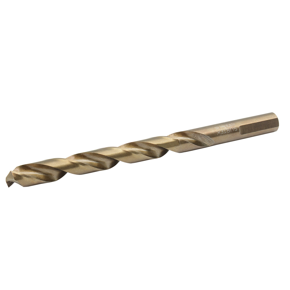 Broca con cobalto de acero de alta velocidad 11/32" zanco recto Surtek