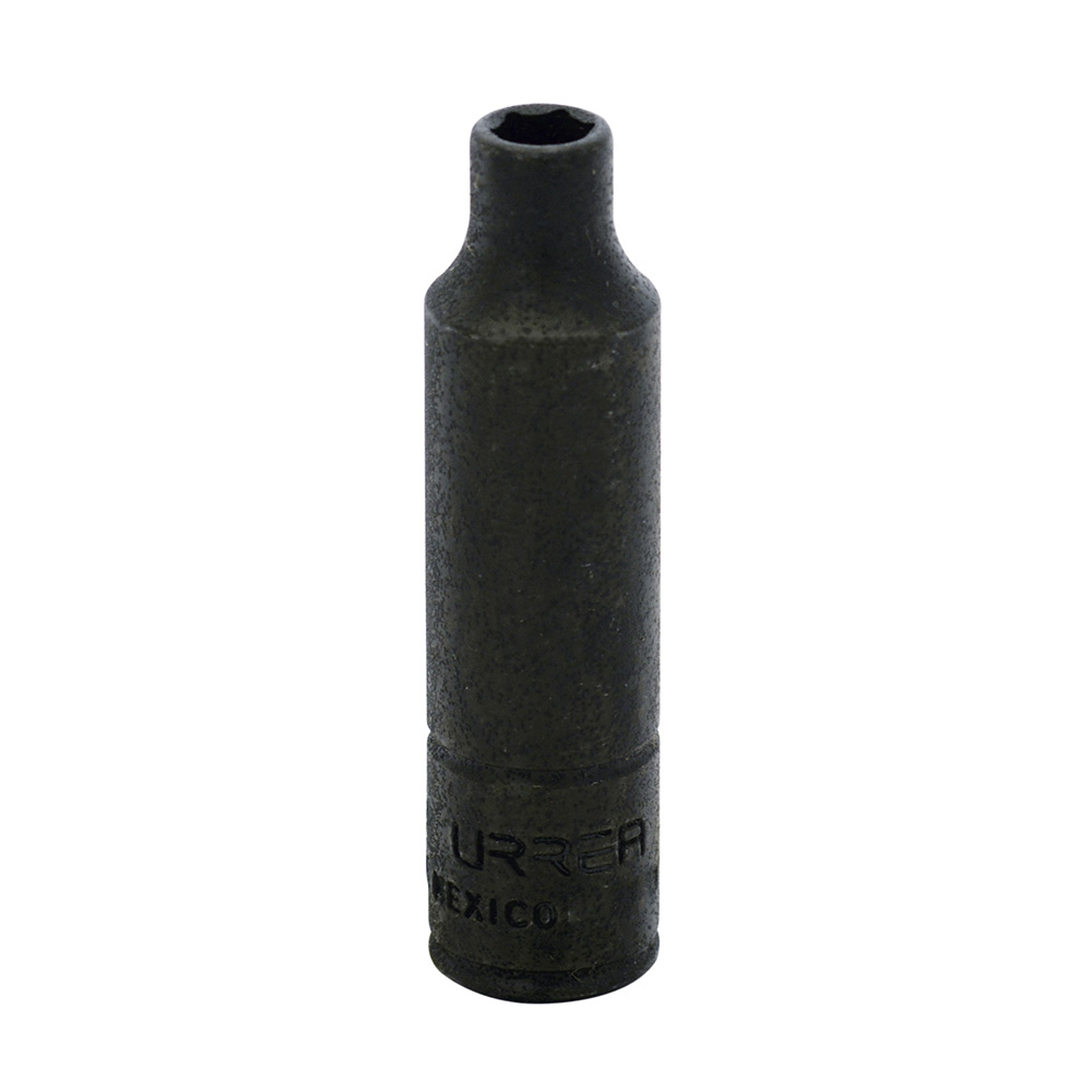 Dado de impacto largo cuadro de 1/4", 6 puntas, en pulgadas, 5/16" Urrea