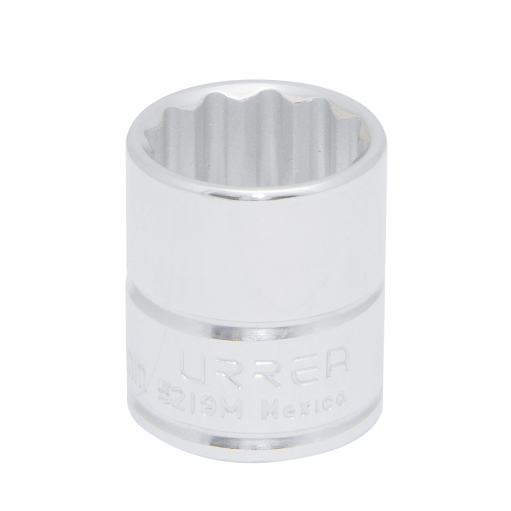 Dado cuadro de 3/8", 12 puntas, métrico, 20 mm Urrea