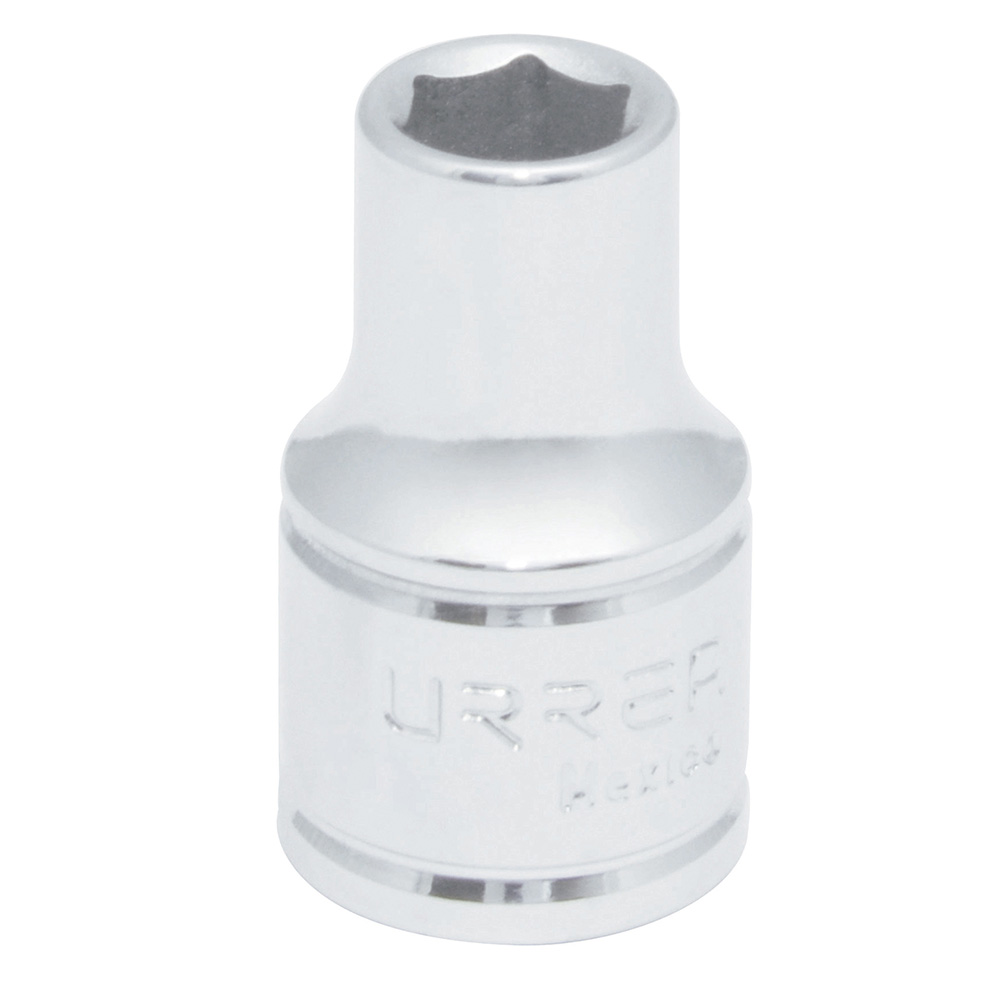 Dado cuadro de 1/2", 6 puntas, en pulgadas, 7/16" Urrea
