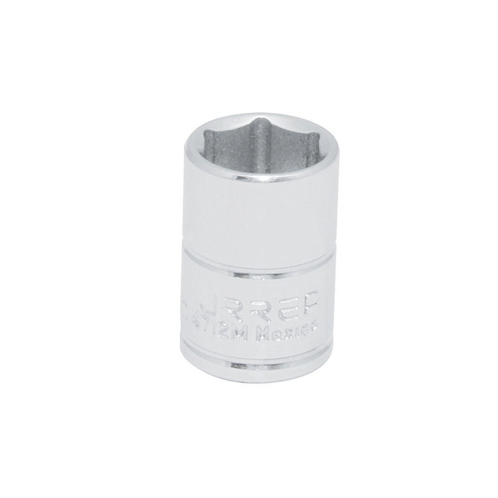 Dado cuadro de 1/4", 6 puntas, métrico, 12 mm Urrea