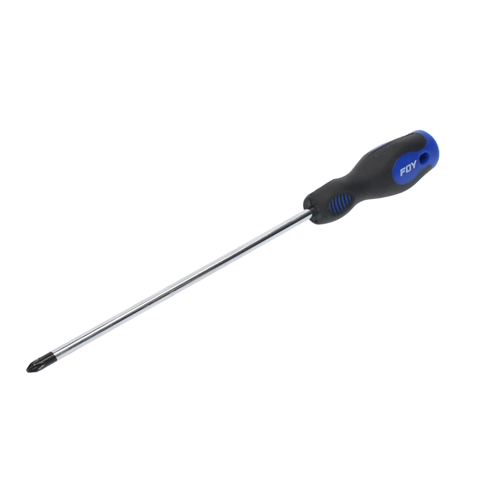 Destornillador con mango bimaterial, punta Phillips #2 x 6" Foy