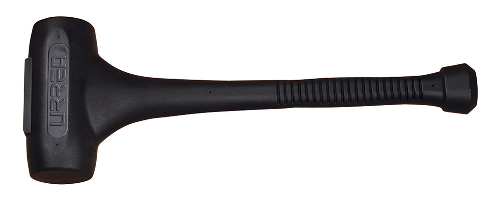 Marro de golpe seco de una sola pieza con mango antideslizante de 36-1/2", 12 lb Urrea