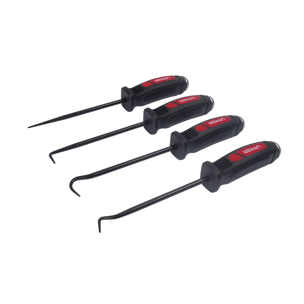 Juego de ganchos y puntas de impacto 10", 4 piezas Urrea