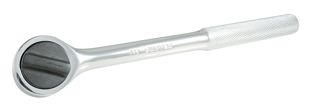 Matraca reversible cabeza redonda, para dado cuadro de 1/2" Surtek