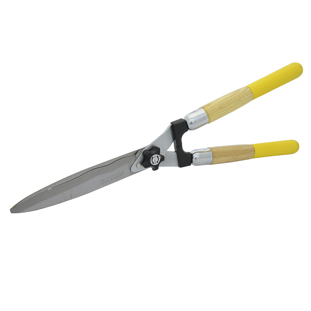 Tijeras para poda a dos manos 12" ondulada con mango cushion grip Surtek