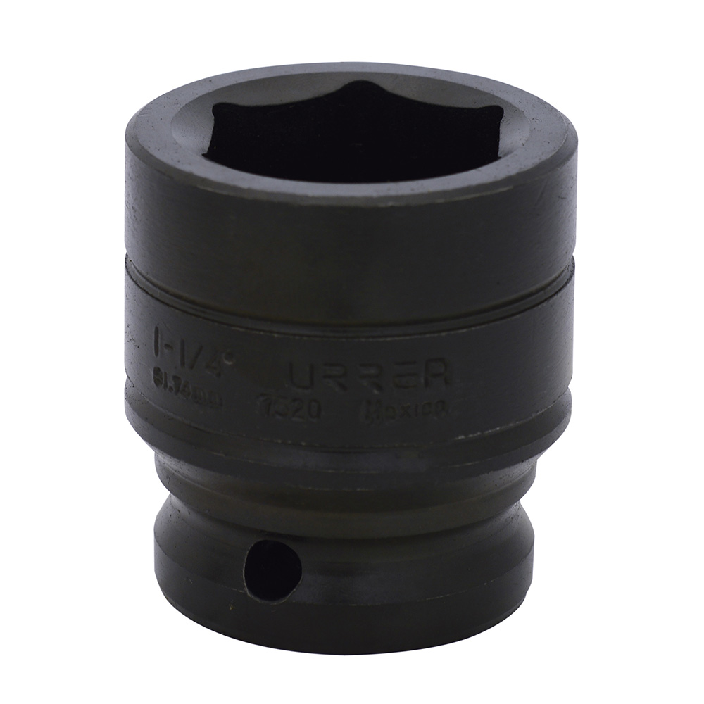 Dado de impacto cuadro de 3/4", 6 puntas, en pulgadas, 1-1/4" Urrea