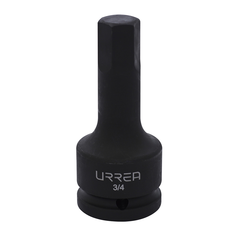 Dado de impacto con punta hexagonal cuadro de 3/4", en pulgadas, 3/4" Urrea