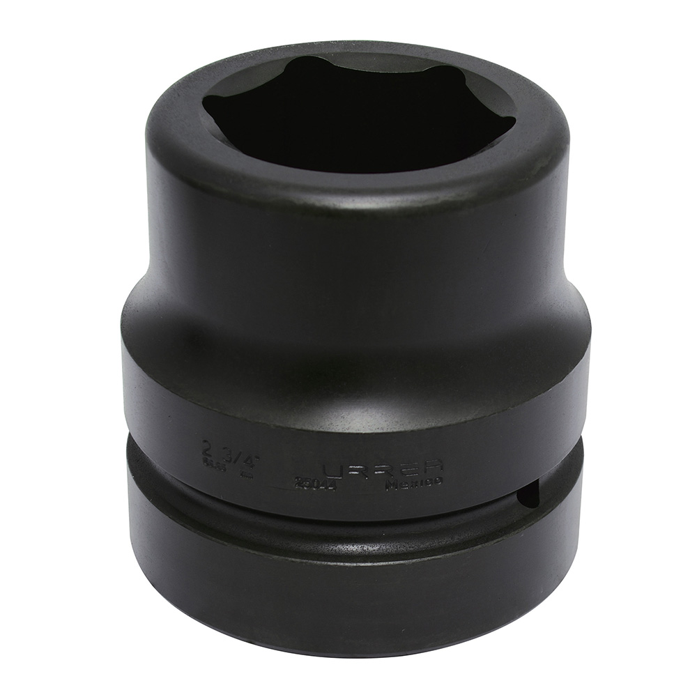 Dado de impacto cuadro de 2-1/2", 6 puntas, en pulgadas, 2-3/4" Urrea