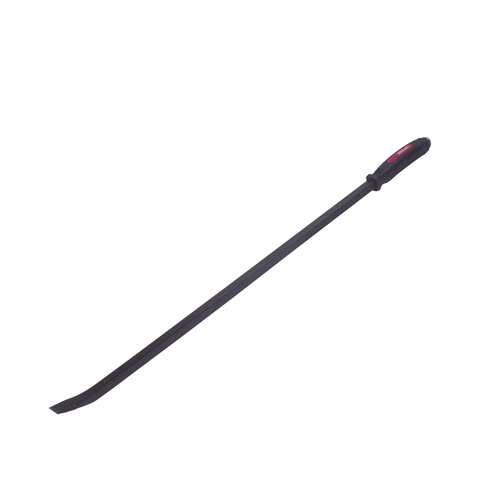 Barra de palanca punta curva con mango bimaterial y casquillo de impacto 36", 5/8" Urrea