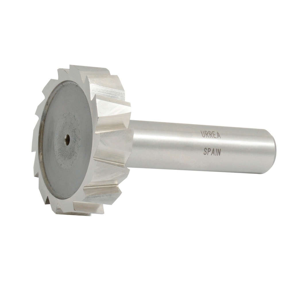 Fresa tipo woodruff de acero 5/8" x 1/8" Urrea