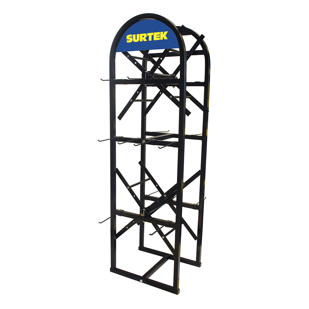 Rack de piso para mangueras y accesorios 36 x 45 x 148 cm Surtek