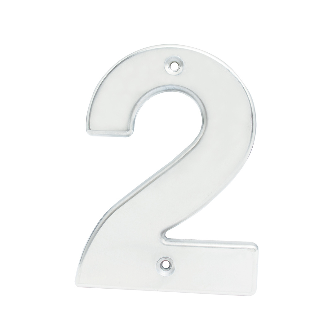 Número 2 bold 4" níquel satinado Lock