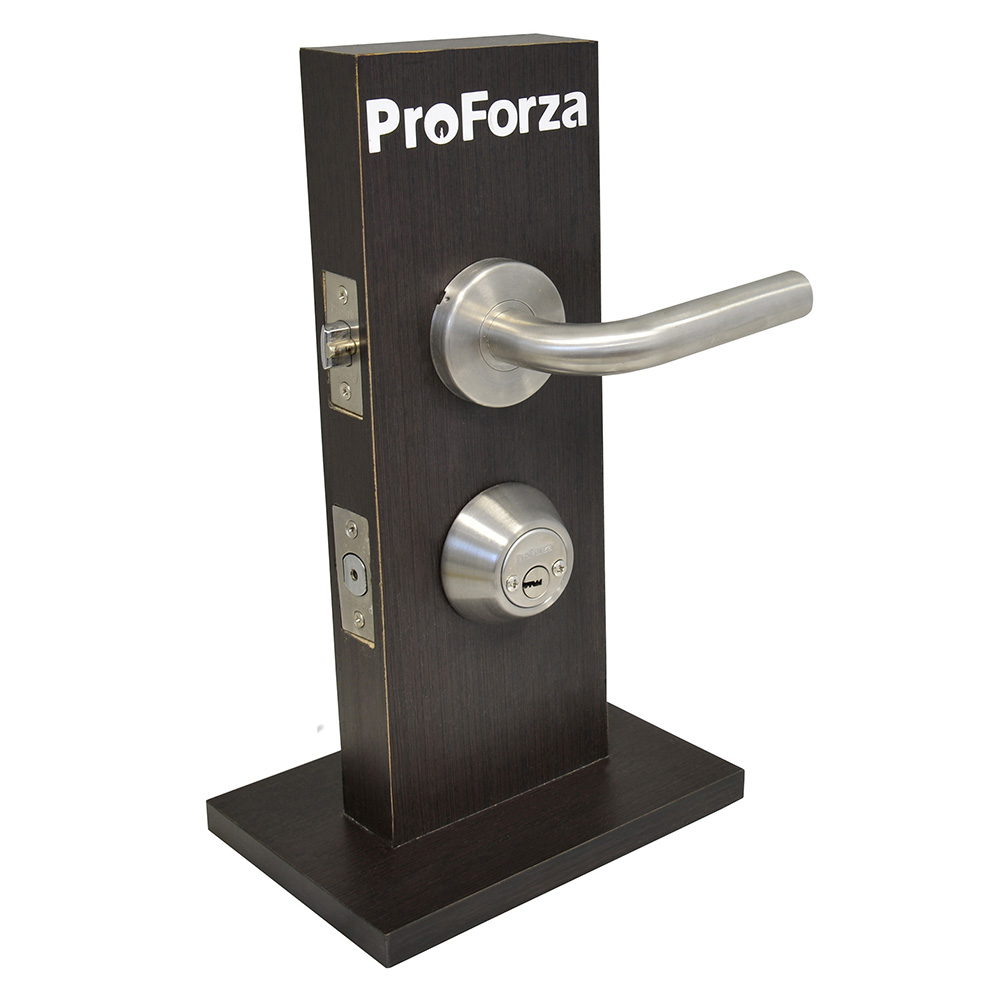 Exhibidor para mostrador con cerradura calabria sencilla Lock