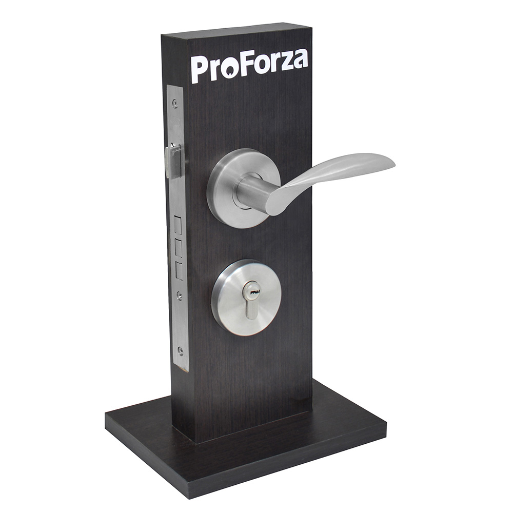 Exhibidor para mostrador con cerradura Messina de embutir Proforza