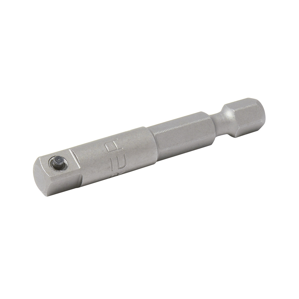 Adaptador con perno para dados cuadro hembra de 1/4", hexágono de 1/4" x 4" Urrea