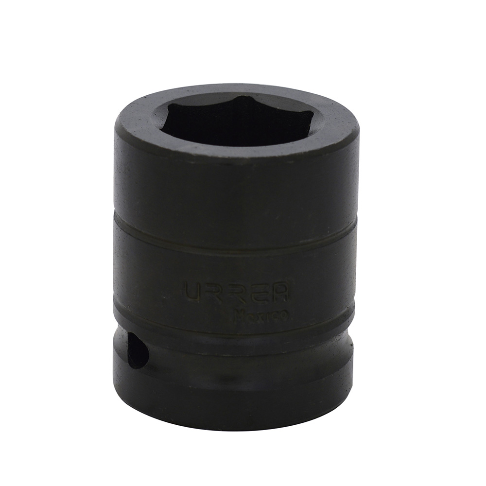 Dado de impacto cuadro de 3/4", 6 puntas, en pulgadas, 1-1/8" Urrea