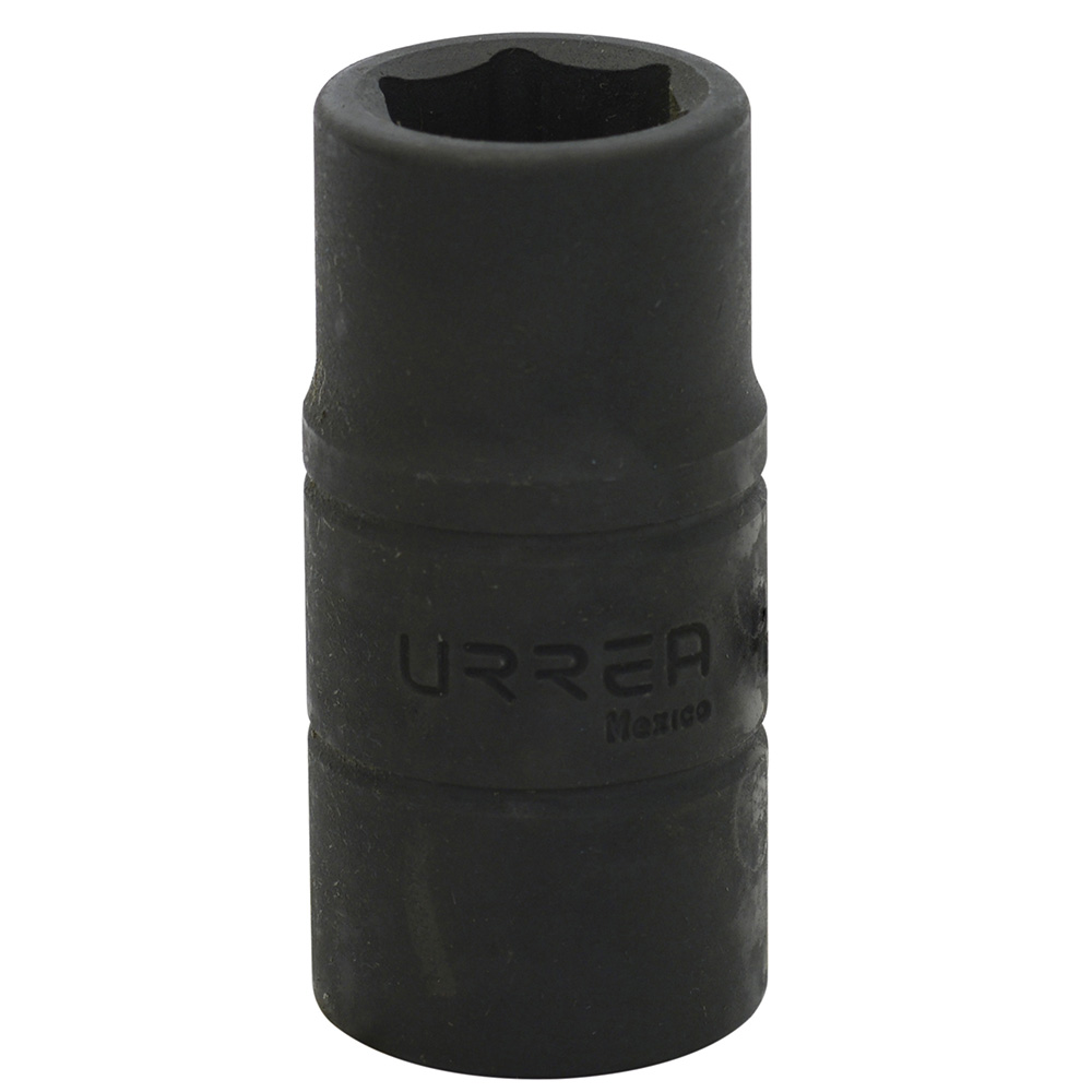 Dado de impacto corto doble boca en pulgadas cuadro de 1/2", 3/4" x 13/16" Urrea