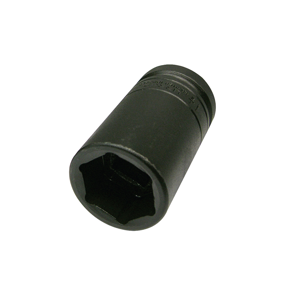Dado de impacto largo cuadro de 1", 6 puntas, en pulgadas, 1-1/2" Urrea