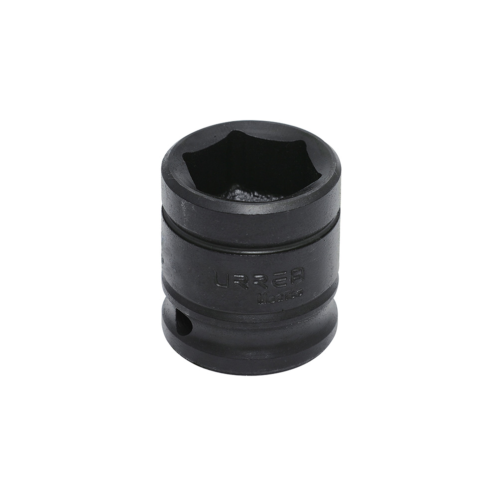 Dado de impacto cuadro de 1/2", 6 puntas, en pulgadas, 1-1/8" Urrea