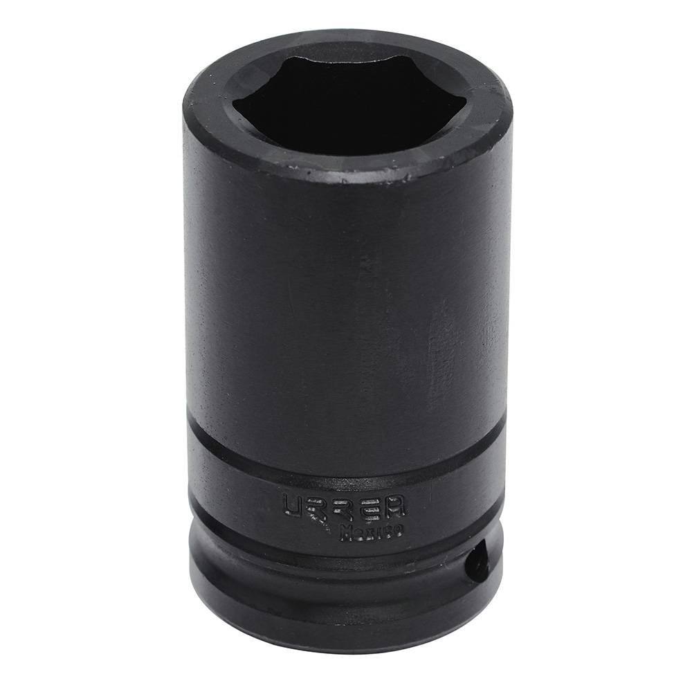 Dado de impacto largo cuadro de 3/4", 6 puntas, en pulgadas, 1" Urrea
