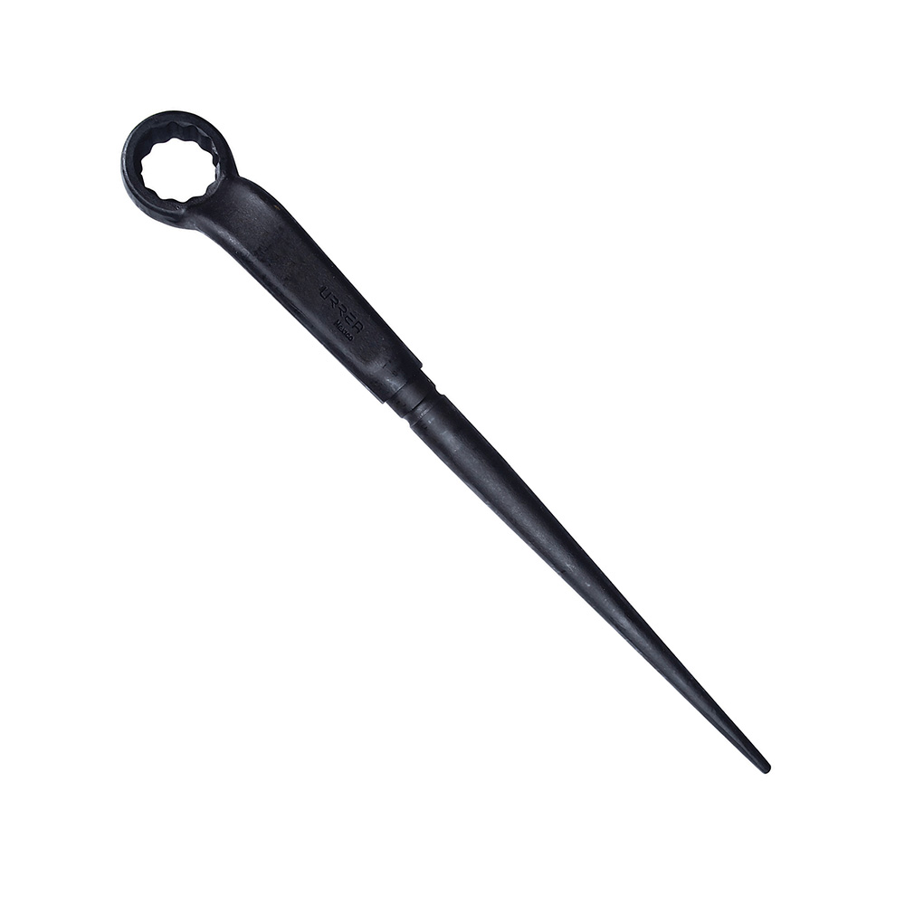 Llave acodada de alta palanca fosfatizada con cola en métrica, 12 puntas, 46 mm Urrea