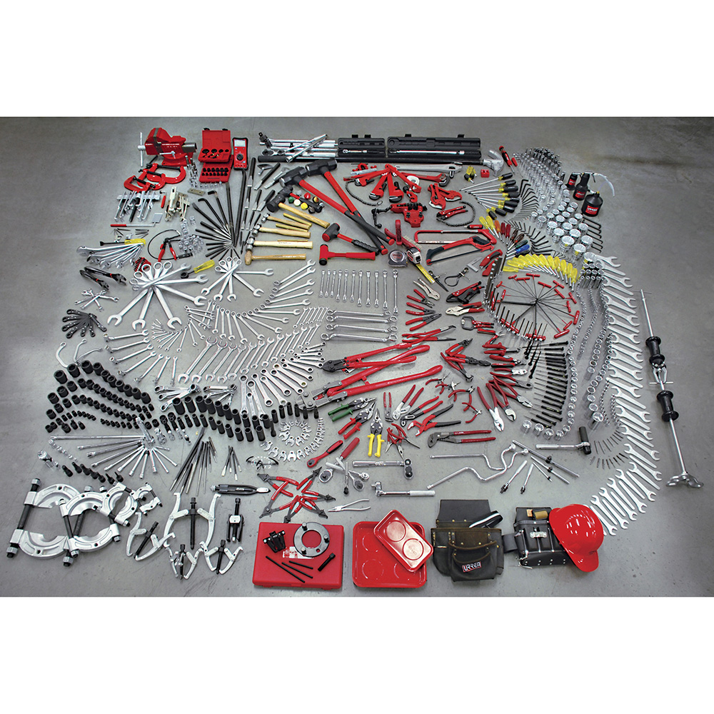 Juego maestro industrial combinado 933 piezas, sin gabinete Urrea