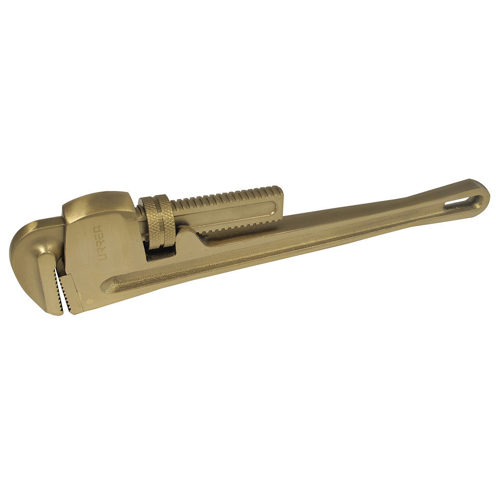 Llave stillson de bronce-aluminio antichispa de 24" Urrea