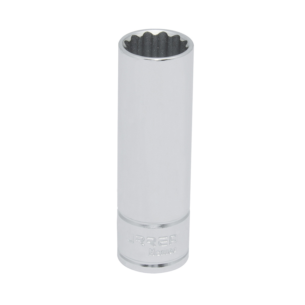 Dado largo cuadro de 1/2", 12 puntas, en pulgadas, 5/8" Urrea