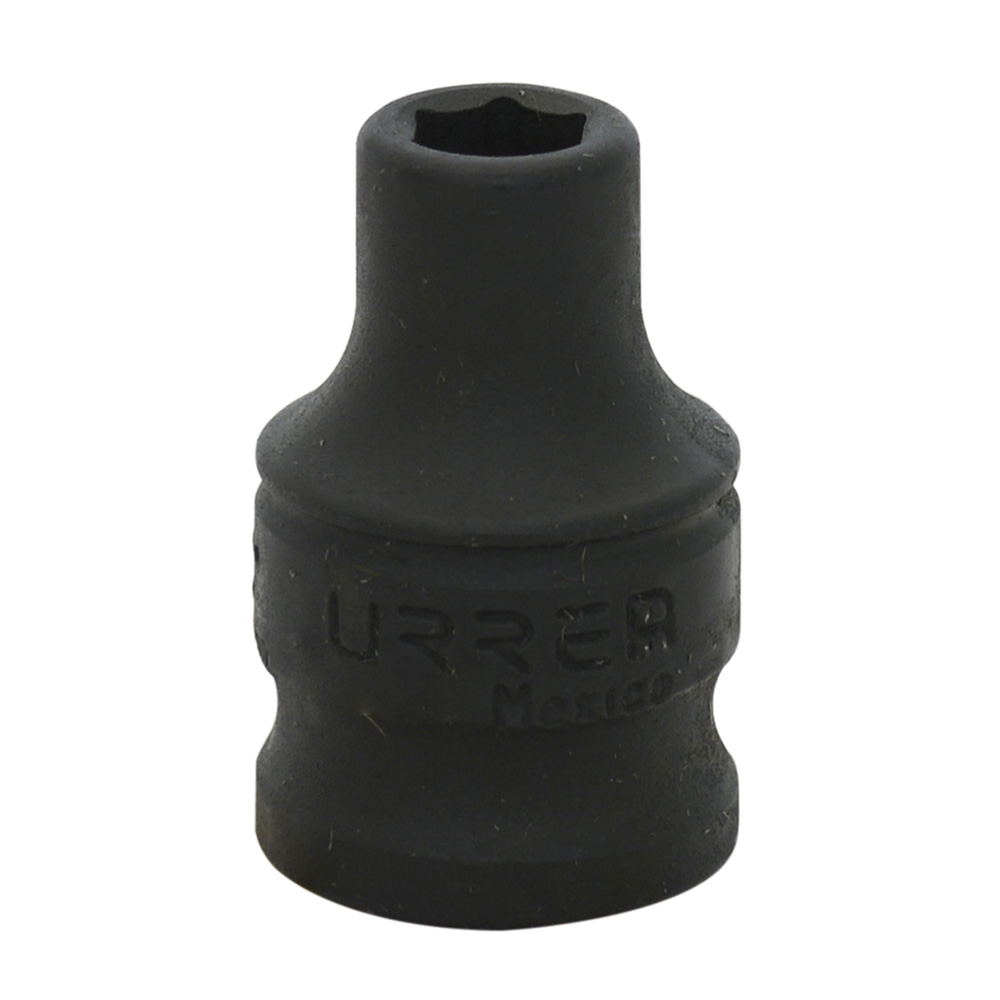 Dado de impacto cuadro de 3/8", 6 puntas, en pulgadas, 7/16" Urrea