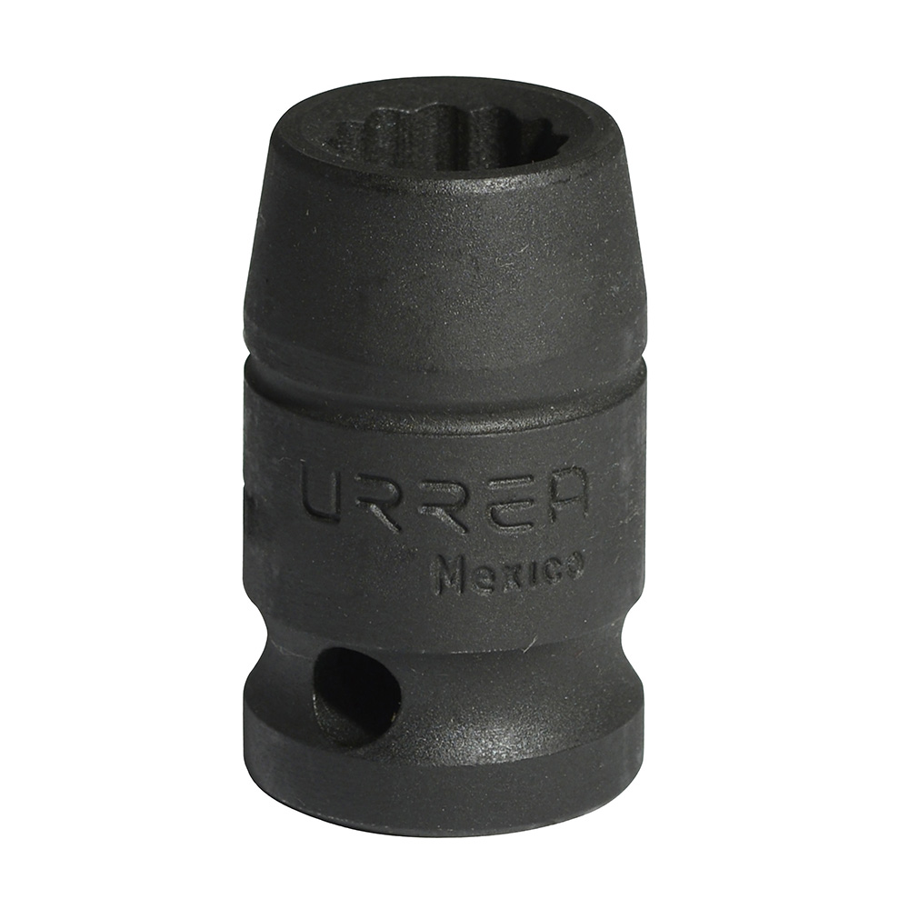 Dado de impacto cuadro de 1/2", 12 puntas, métrico, 15 mm Urrea