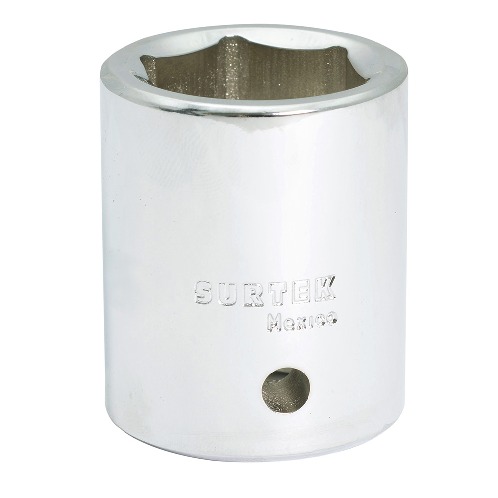 Dado cuadro de 3/4", 6 puntas, en pulgadas, 1-1/16" Surtek