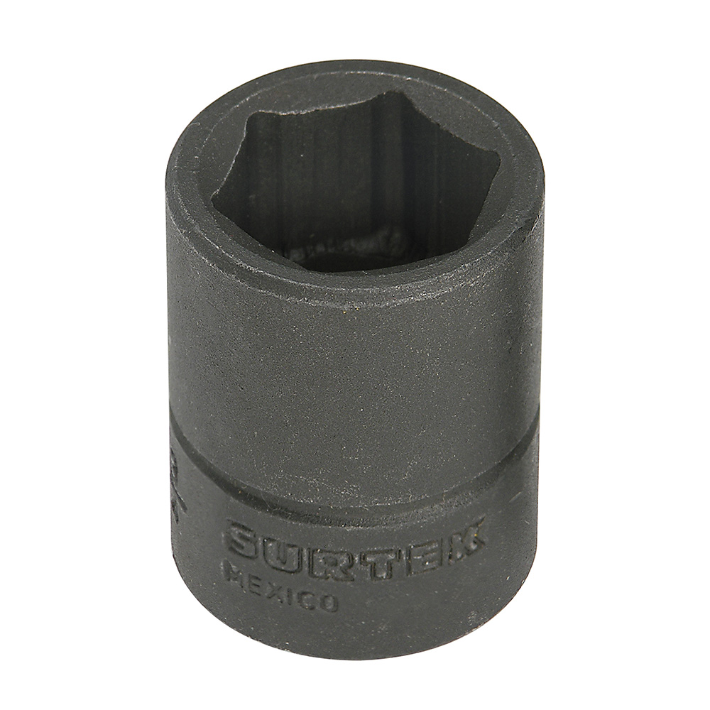 Dado de impacto cuadro de 1/2", 6 puntas, en pulgadas, 3/4" Surtek