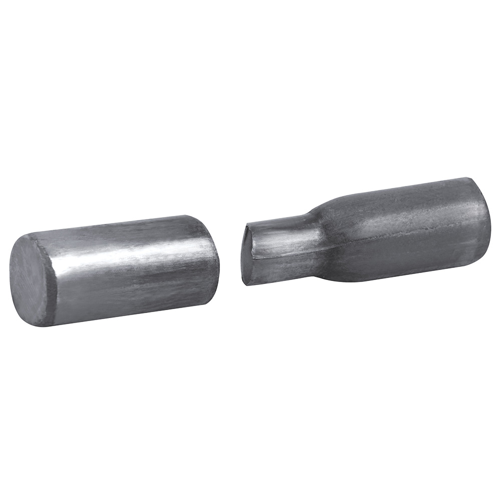 Bisagra tubular 5/8" natural, para puertas y ventanas metálicas Lock