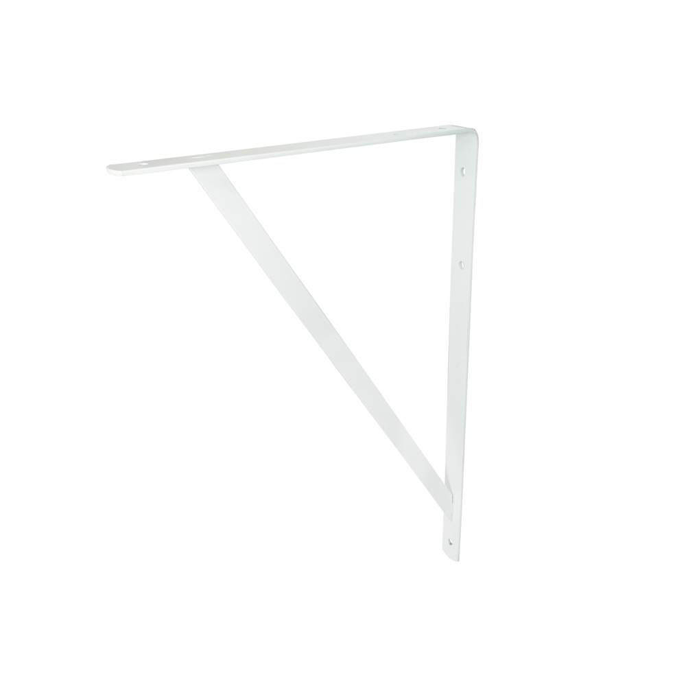 Ménsula con soporte color blanco 10 x 16" Surtek