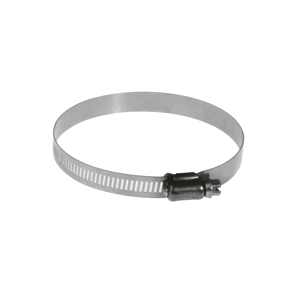Abrazadera sin fin de acero inoxidable de 5-1/8" a 6" Surtek