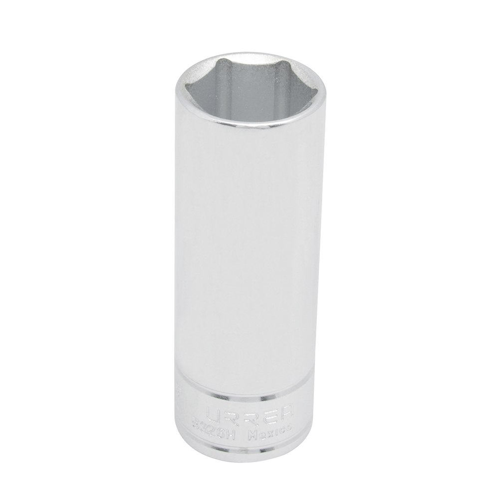 Dado largo cuadro de 1/2", 6 puntas, en pulgadas, 1-1/16" Urrea