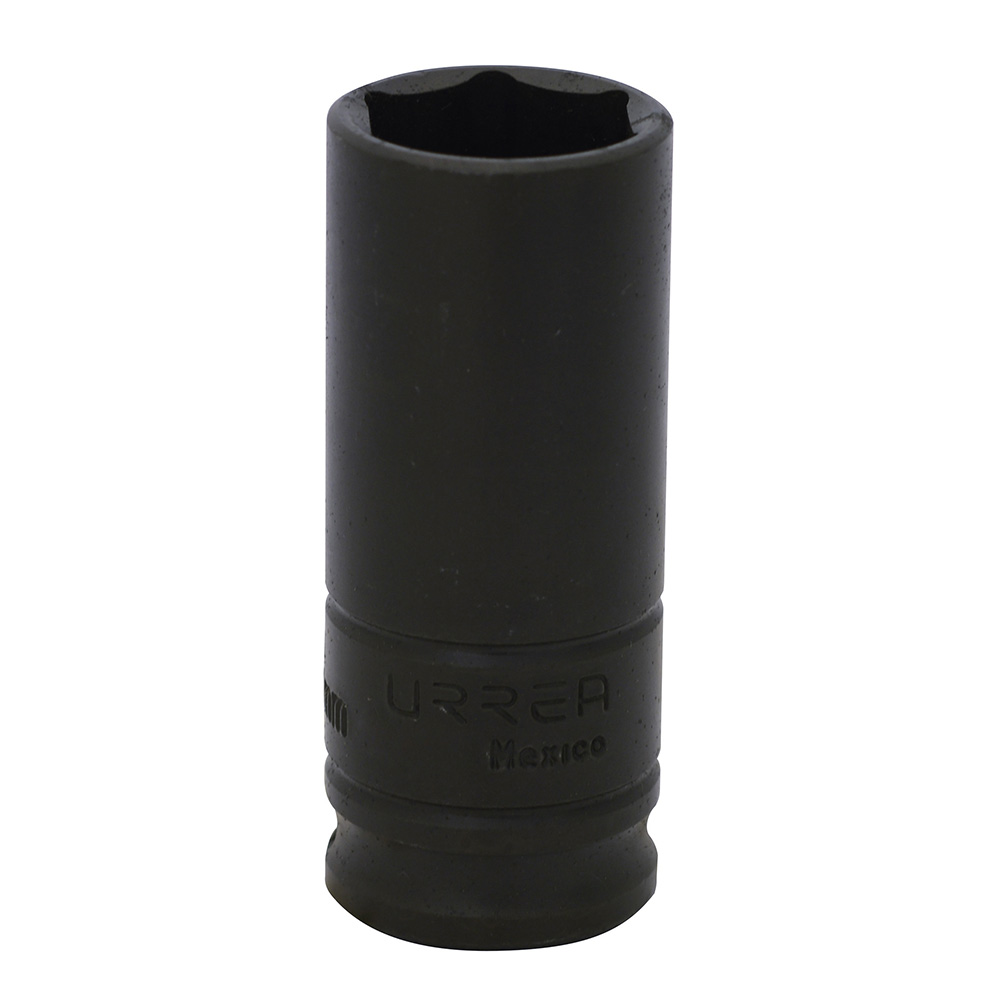 Dado de impacto largo cuadro de 3/8", 6 puntas, métrico, 12 mm Urrea