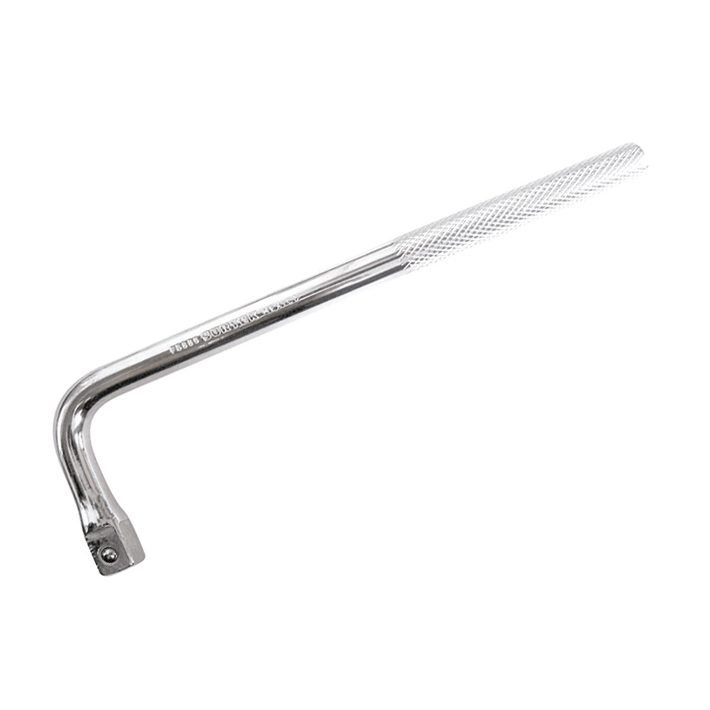 Mango en L para dado cuadro de 1/2", 9" Surtek