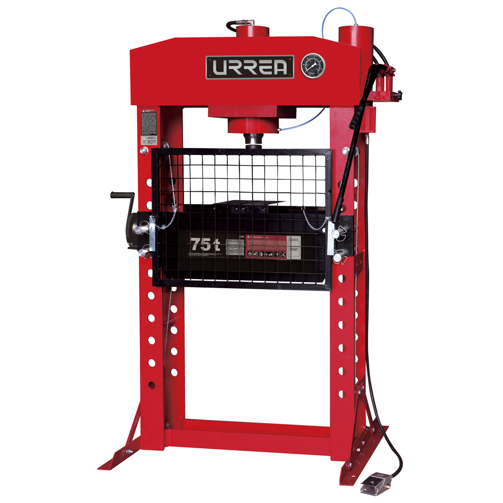Prensa hidroneumática, 75 ton Urrea
