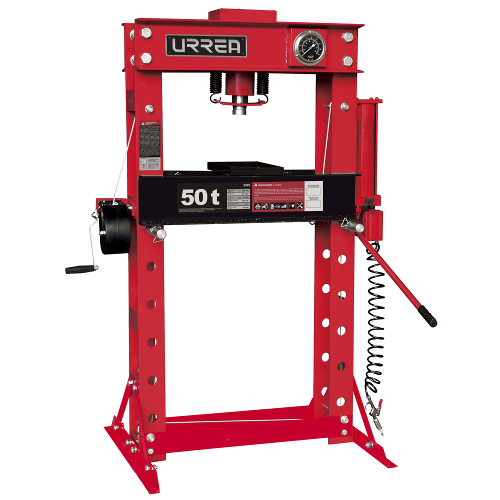 Prensa hidroneumática, 50 ton Urrea